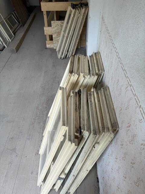 Alte Fensterflügel