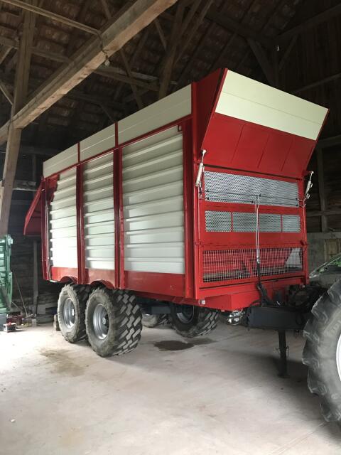 Häckselwagen Annaburger 30 m³ 18 t Achse