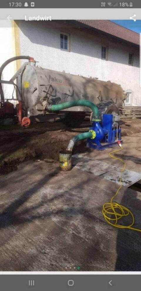 Güllepumpe, Jauchepumpe, Turbofüller