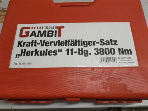 Drehmomentvervielfältiger, neu, 3.800 Nm, Herkules