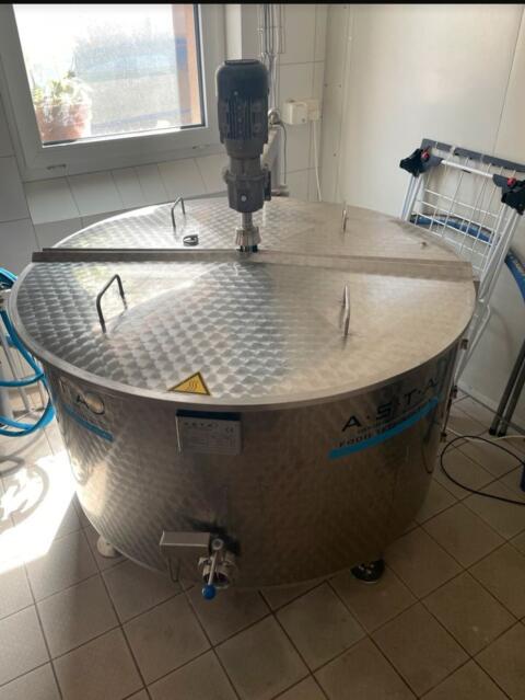 Käsekessel 500 l A.S.T.A. Eismann