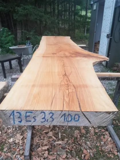 Diverse Tischplatten Esche, Eiche