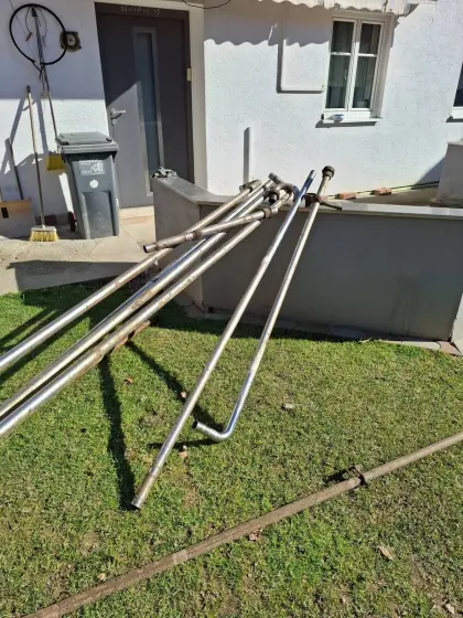 Milchleitung, Luftleitung