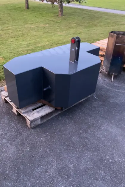 Frontgewicht 1.200 kg