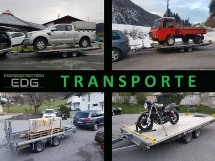 Transporte, Überstellung jeglicher Art innerhalb Tirols