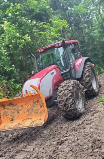 Holzschlägerung und Bringung