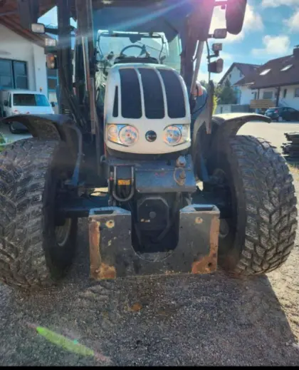 Unterzug mit Schneepflugplatte für Steyr Profi, Case Maxxum