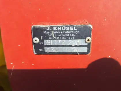 Knüsel Scheibenmähwerk BLT 220