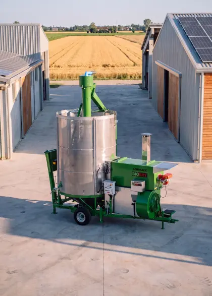 Mobiler Getreidetrockner, BIODRY-Serie, Strahl