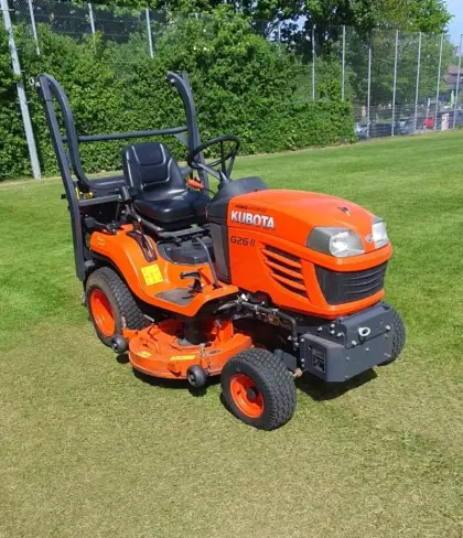 Kubota G26-II HD, Profi-Großflächenmäher, Hochentleerung