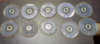 10 gebrauchte Trennscheiben Metall