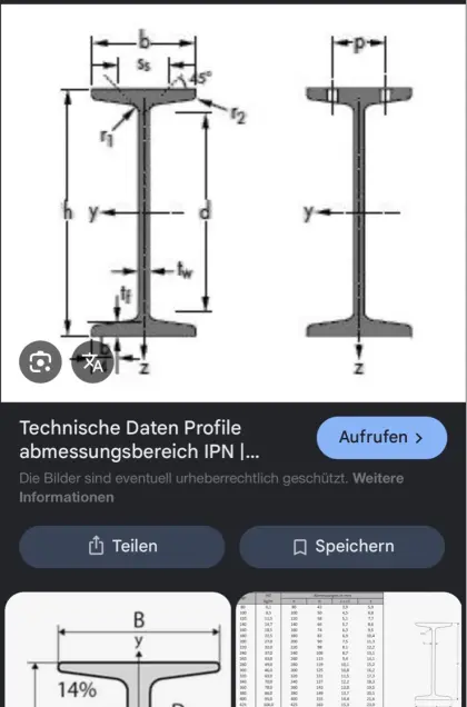 Suche IPN 300 Stahlträger