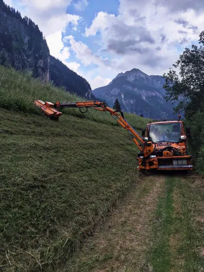 Mulchen, Landschaftspflege