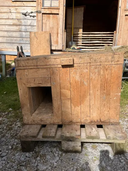 Hasenstall, Hasenwurfkiste, Hasenversteck