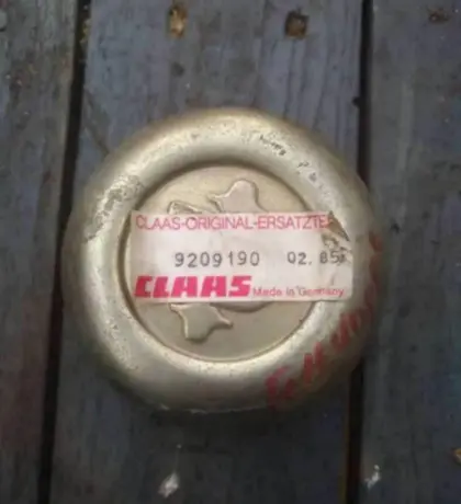 Radkappe Claas Ladewagenachse