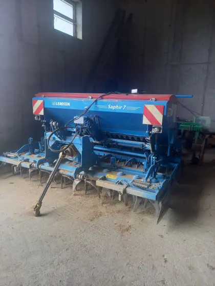 Säkombination Lemken Zirkon 8 und Saphir 7