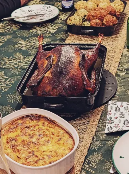 Bio-Martini- und Weihnachtsgans Vorbestellung