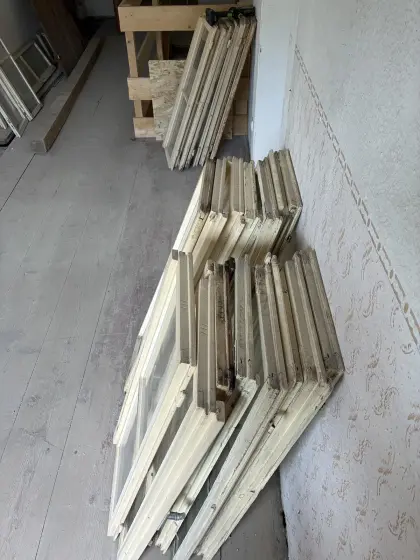 Alte Fensterflügel
