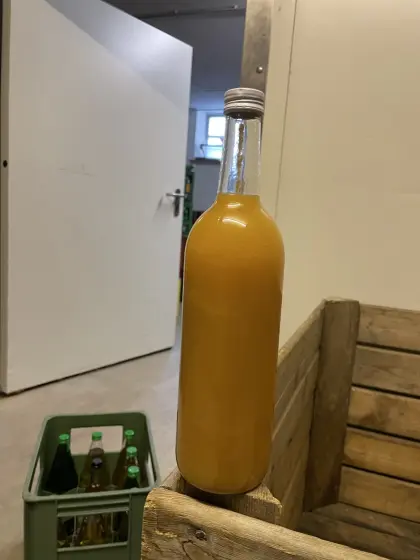 Steirischer Pfirsichnektar