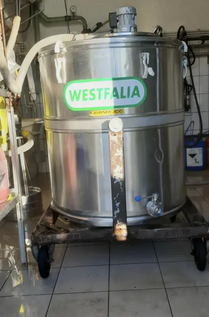 Verkaufe Milchtank Westfalia Typ 580 mit Kühlung WET 150