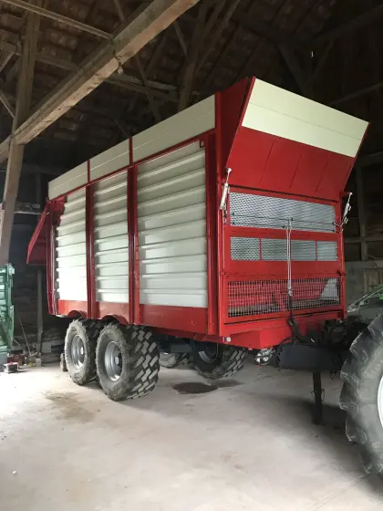 Häckselwagen Annaburger 30 m³ 18 t Achse