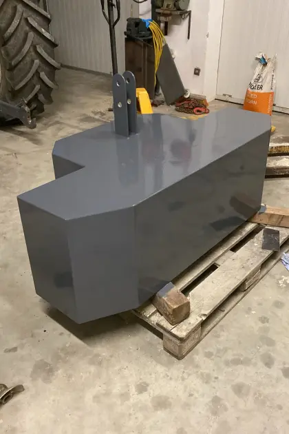 Frontgewicht Stahlmantel 1.400 kg - 1.800 kg