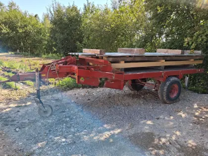 Ballenwagen, Plattformwagen Pöttinger UD 1000
