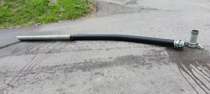 Saugrohr und Übergang