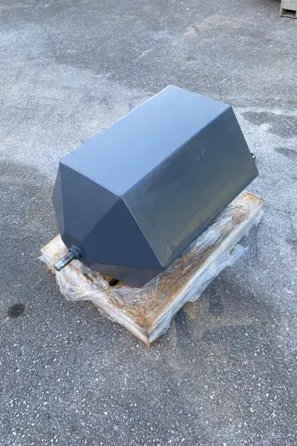 Frontgewicht ca. 380 kg