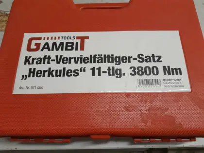 Drehmomentvervielfältiger, neu, 3.800 Nm, Herkules