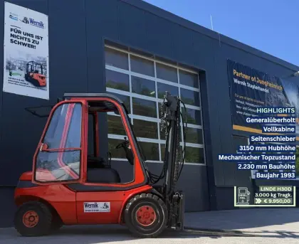 Linde Leckerbissen Diesel-3-Tonner