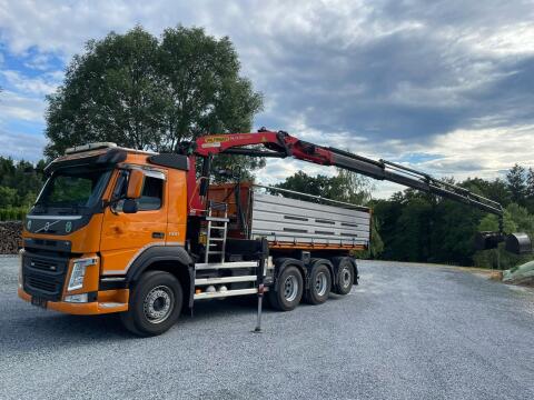Volvo Tridem Kran-Kipper Volvo FM 500 Palfinger PK 19000