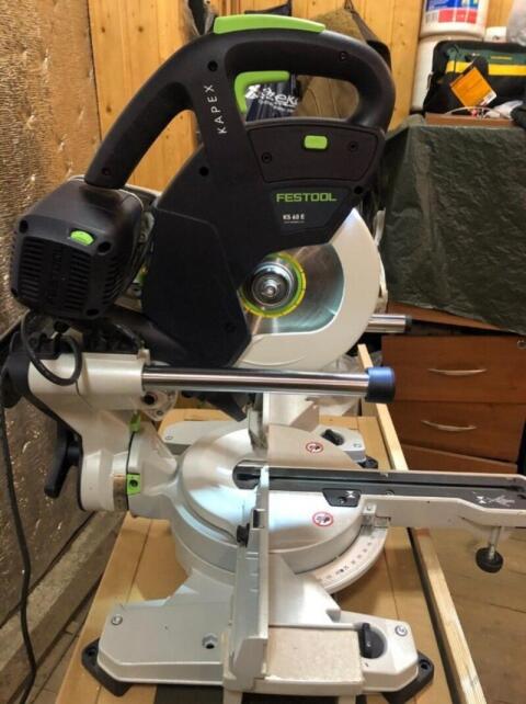 Kapp-Zugsäge Festool KS 60 E-Set Kapex