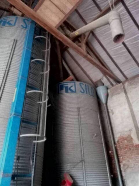 Suche Blech-Silo