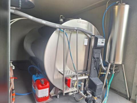 Milchtank 5.000 l Wedholms