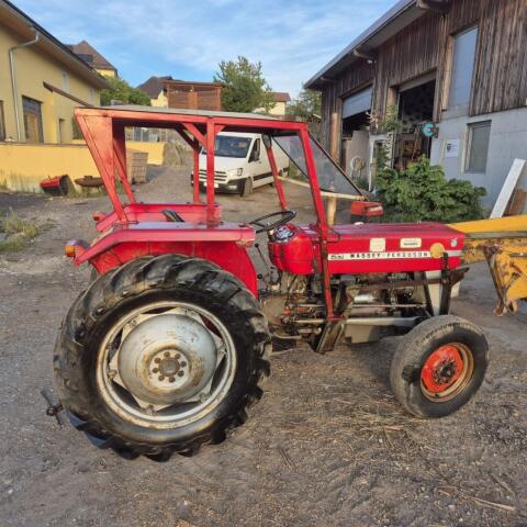 MF 135 mit Mauser Verdeck