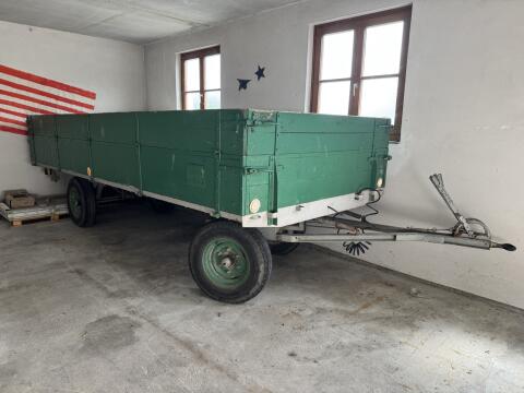 2 Achshänger, Ballenwagen