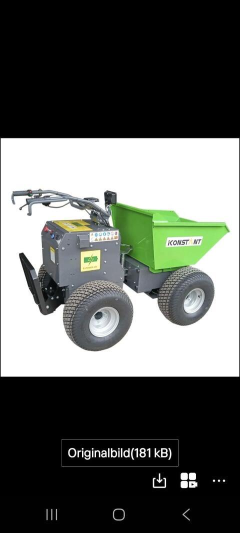 El. 4x4 Mini-Dumper