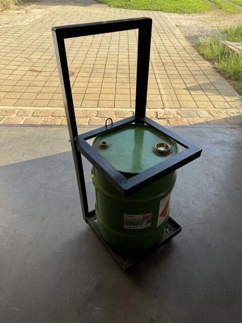 Transportwagerl, mobile Tankstelle für Benzin od. Öl