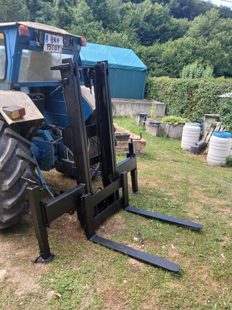 Heckstapler für Traktor