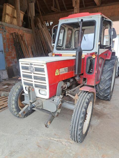 Fronthydraulik für Steyr 760 (Eigenbau)
