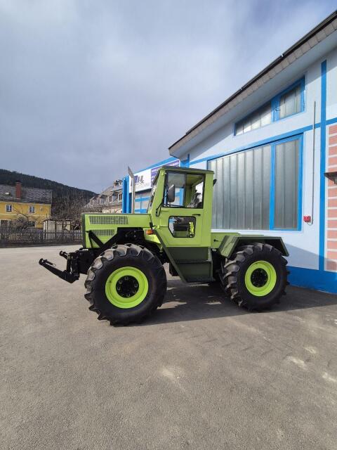 MB Trac Komplettrad, Reifen mit Felgen und Schneeketten, MB Trac 700