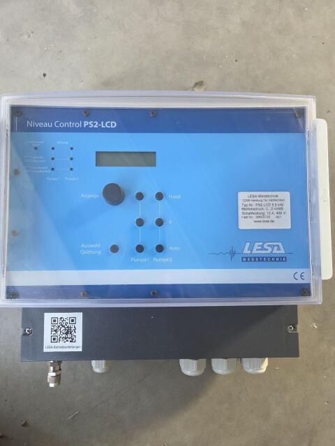 Pumpensteuerung Niveau Control PS2-LCD