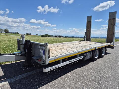 Humer Tandem-Tieflader verzinkt