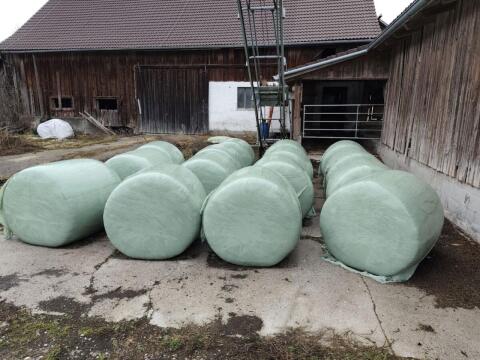 Maissilageballen