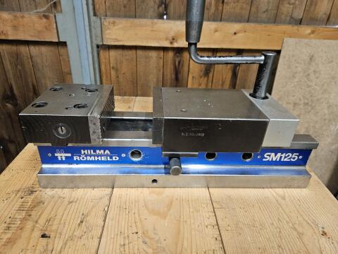 Maschinenschraubstock Hilma Römheld NC125 Fräsmaschine CNC