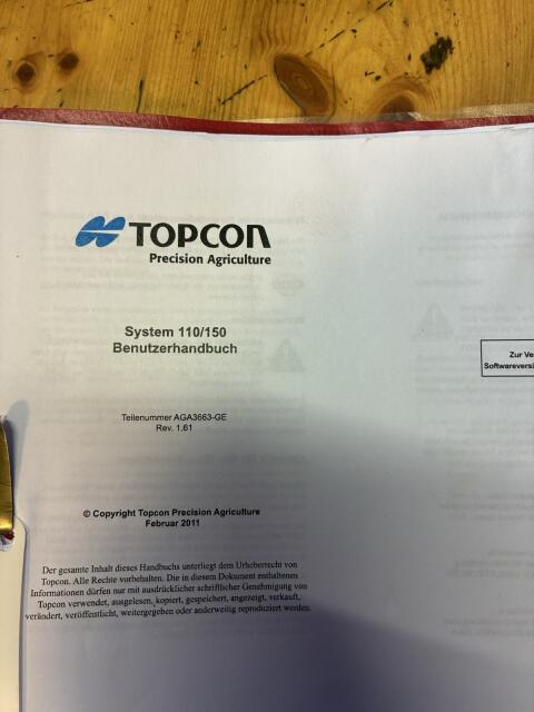 Parallelfahrsystem Topcon System 110/150