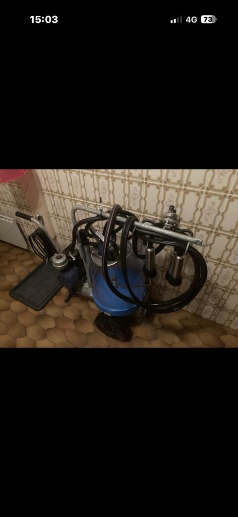 Fahrbare Melkmaschine