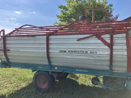 Steyr Hamster Ladewagen 803 V