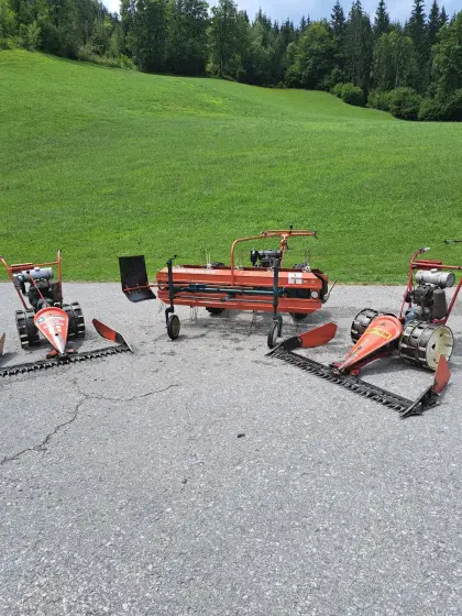 Reform Heuraupe M11 und 2 Stk. 158 Reform Motormäher